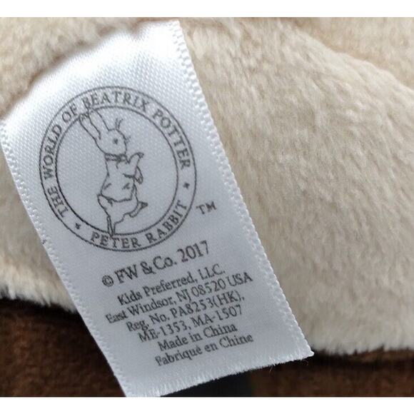 Kids Preferred Peter Rabbit Plush Stuffed Beanbag Beatrix Potter Soft Toy Bunny - Picture 7 of 8